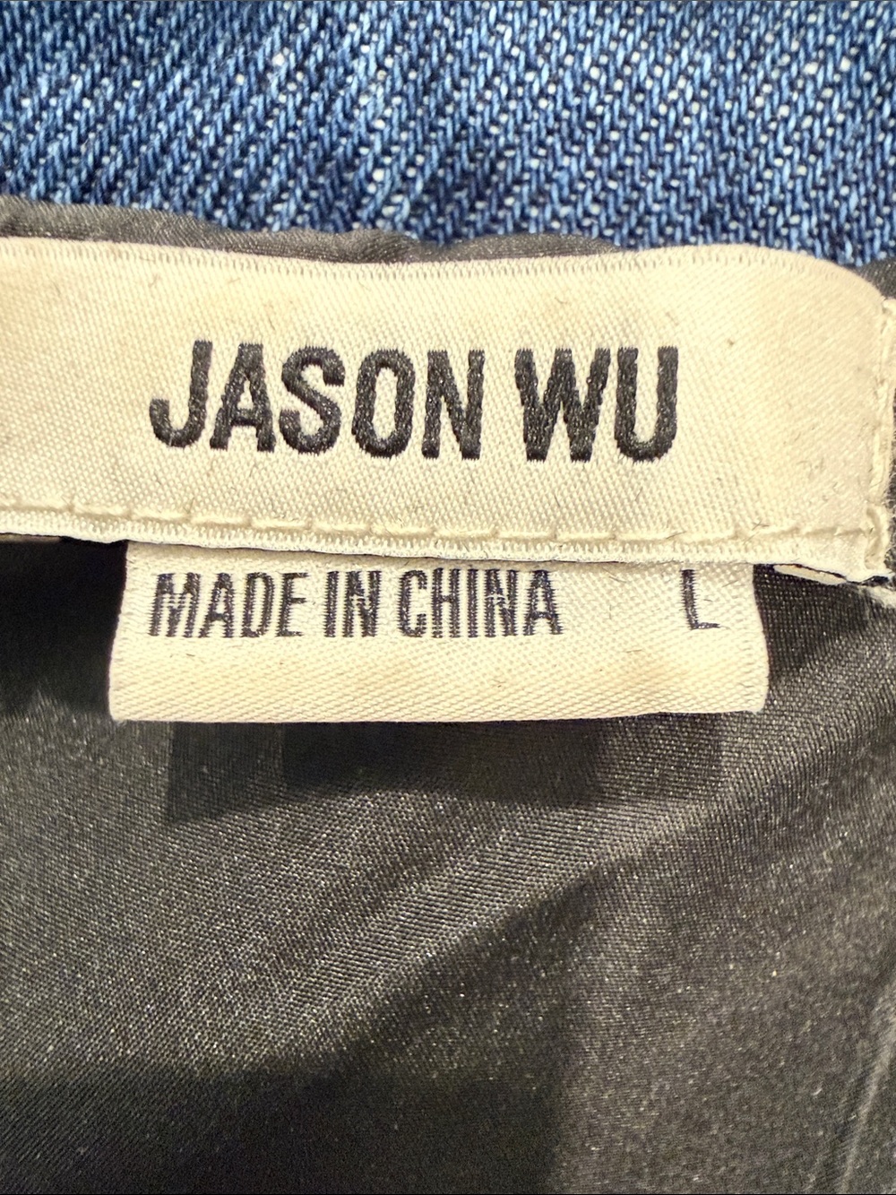 Jason Wu Blue Tweed Zip-Front Mini Dress - Picture 2 of 7